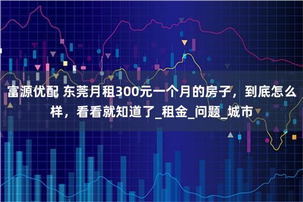 富源优配 东莞月租300元一个月的房子，到底怎么样，看看就知道了_租金_问题_城市